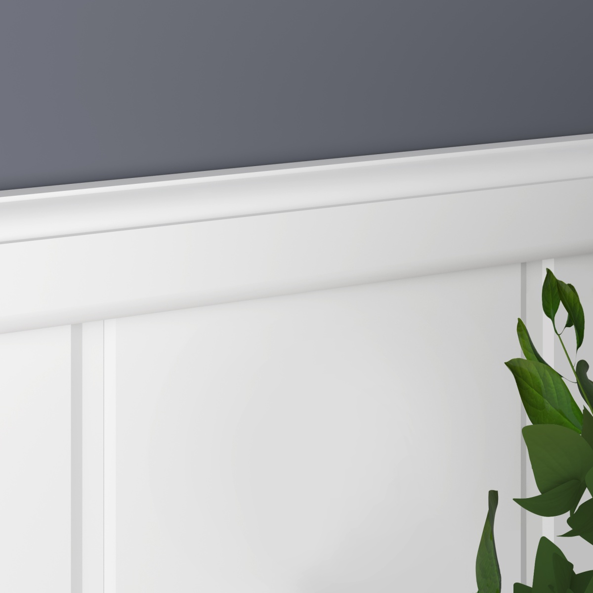 Молдинг Ultrawood Trim 0004 i 2.00 под покраску (грунт) 2000х37х14 мм